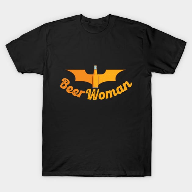 Beer Woman T-Shirt by CandD